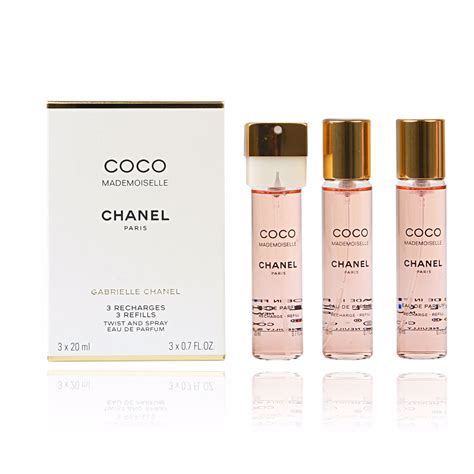 coco chanel mademoiselle 50ml refill|Coco Chanel mademoiselle refills 3x20.